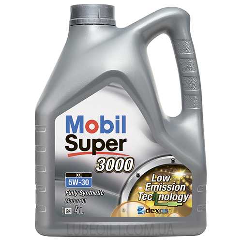 Mobil Super 3000 XE 5W-30 4л.